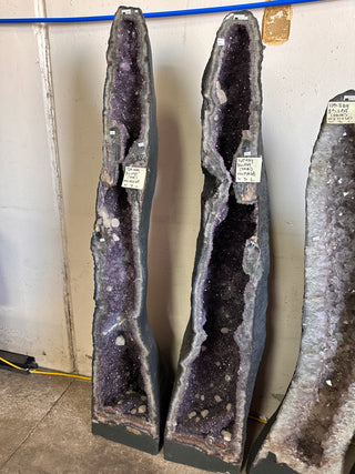 Amethyst Cathedral Pair