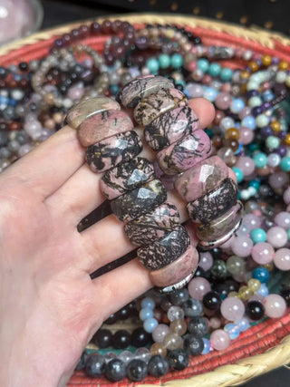 Cabochon Stretchy Bangles Bracelets