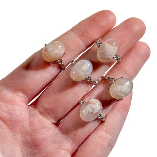 Adjustable 925 Sterling Silver Gemstone Rings