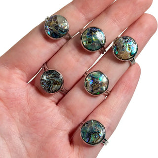 Adjustable 925 Sterling Silver Gemstone Rings
