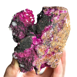 Pink Cobalto Calcite Clusters