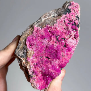 Pink Cobalto Calcite Clusters