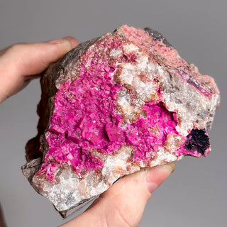 Pink Cobalto Calcite Clusters