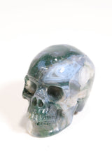 Moss Agate 2" Skull - Forgotten Rarities
