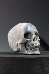 Picasso Jasper Skull Carving