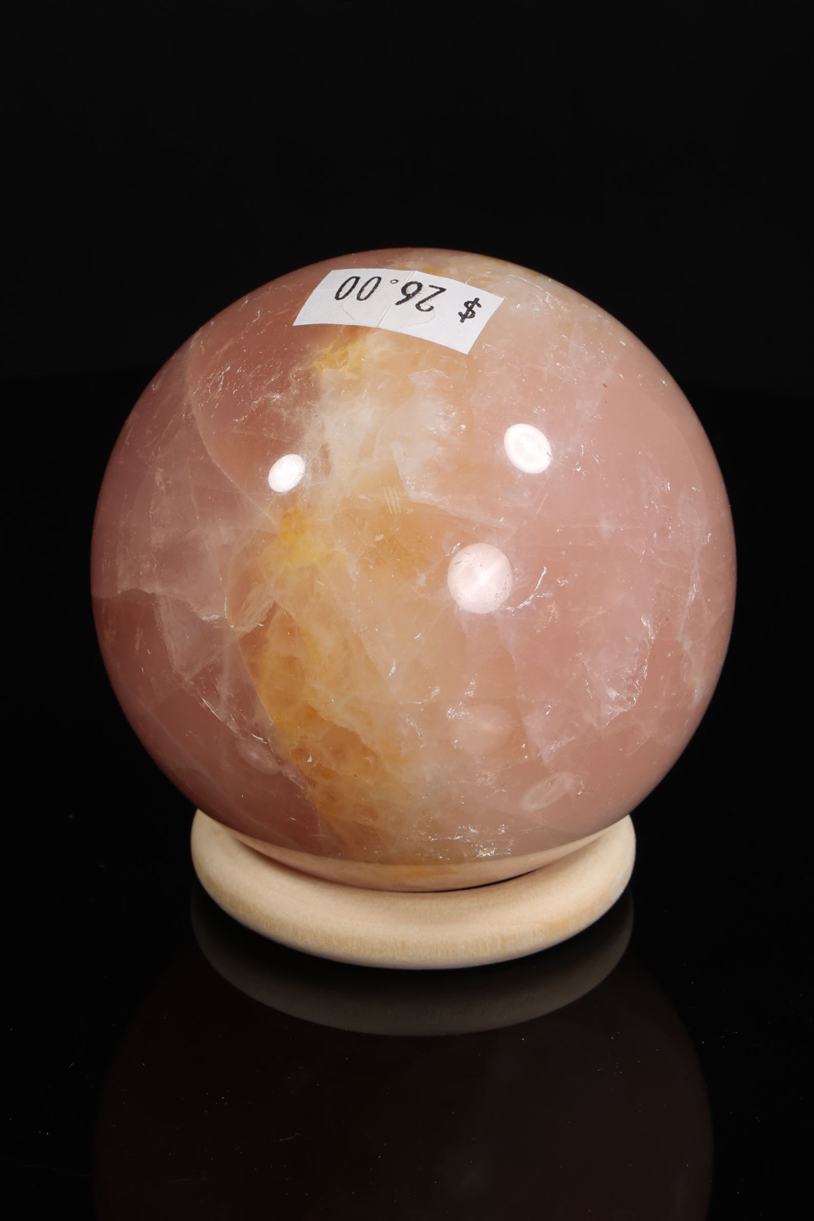 Rose Quartz Sphere | Medium #1