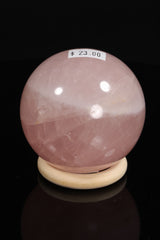 Rose Quartz Sphere | Medium #16