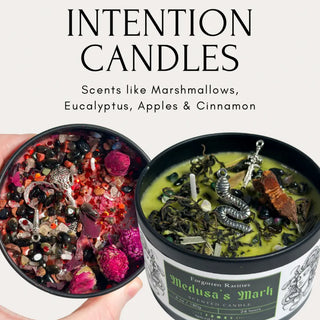Intention Soy Candles in 12 oz & 6 oz