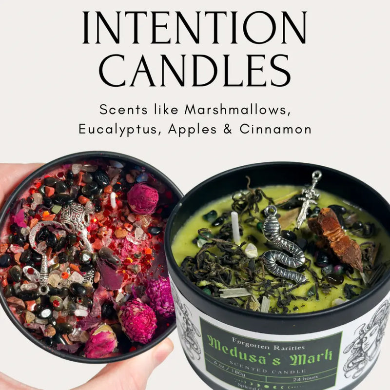 Intention Soy Candles in 12 oz & 6 oz