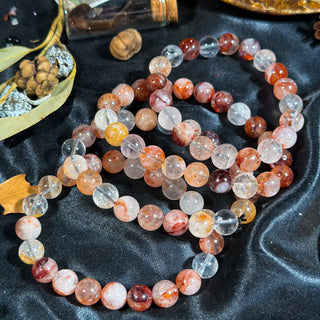 Fire Quartz Stretchy Bracelet
