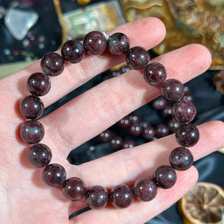 Garnet Stretchy Bracelet