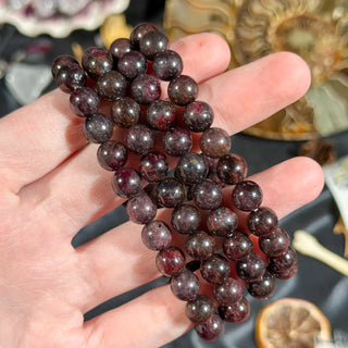 Garnet Stretchy Bracelet