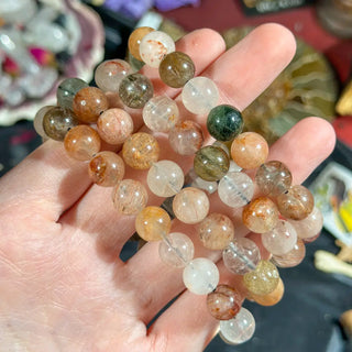 Mixed Rutile Stretchy Bracelet