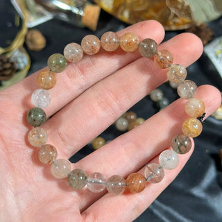 Mixed Rutile Stretchy Bracelet