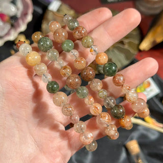 Mixed Rutile Stretchy Bracelet