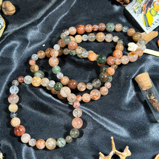 Mixed Rutile Stretchy Bracelet