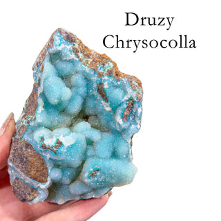 Chrysocolla Druze