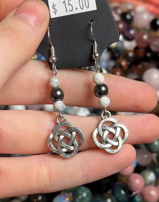 Custom Dangle Drop Earrings With Charms - Build Your Own!