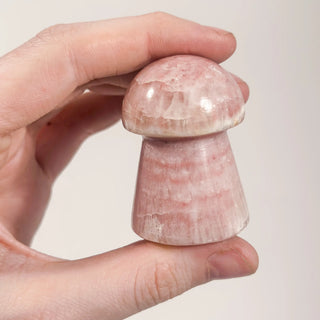 Crystal Mushroom Carvings