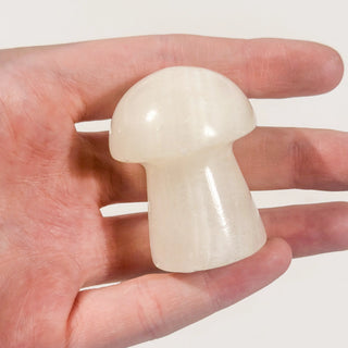 Crystal Mushroom Carvings