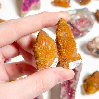 Spirit Quartz & Witches Finger Clusters