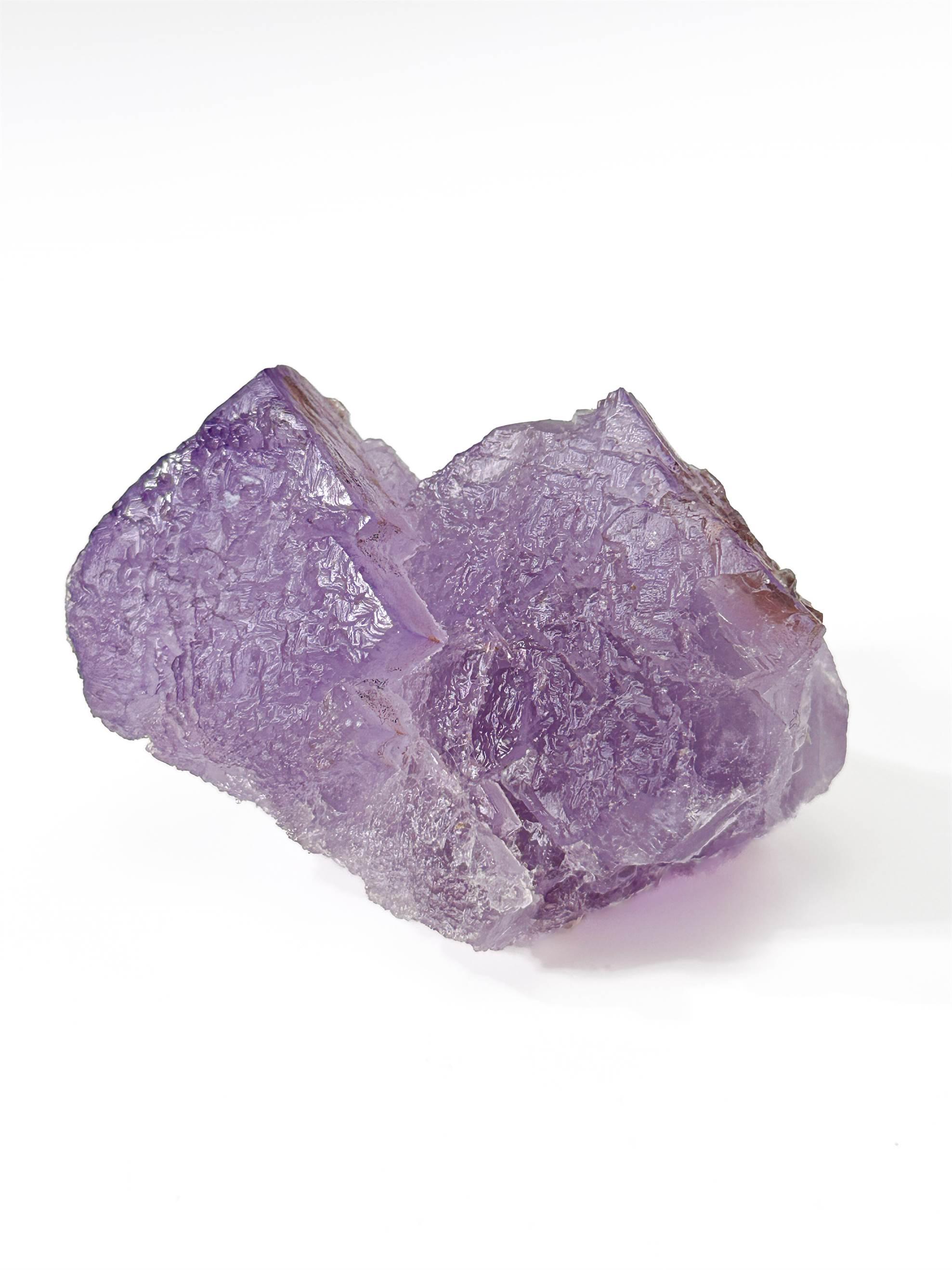 Purple Cubic Fluorite Cluster - Forgotten Rarities